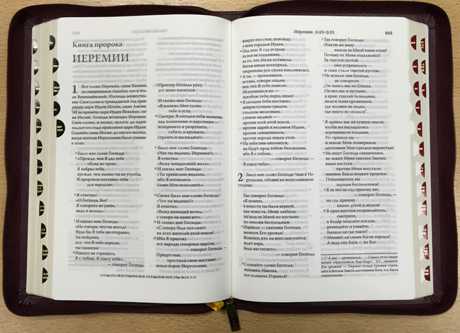 Библия каноническая среднего формата совр. пер. БОРДОВАЯ