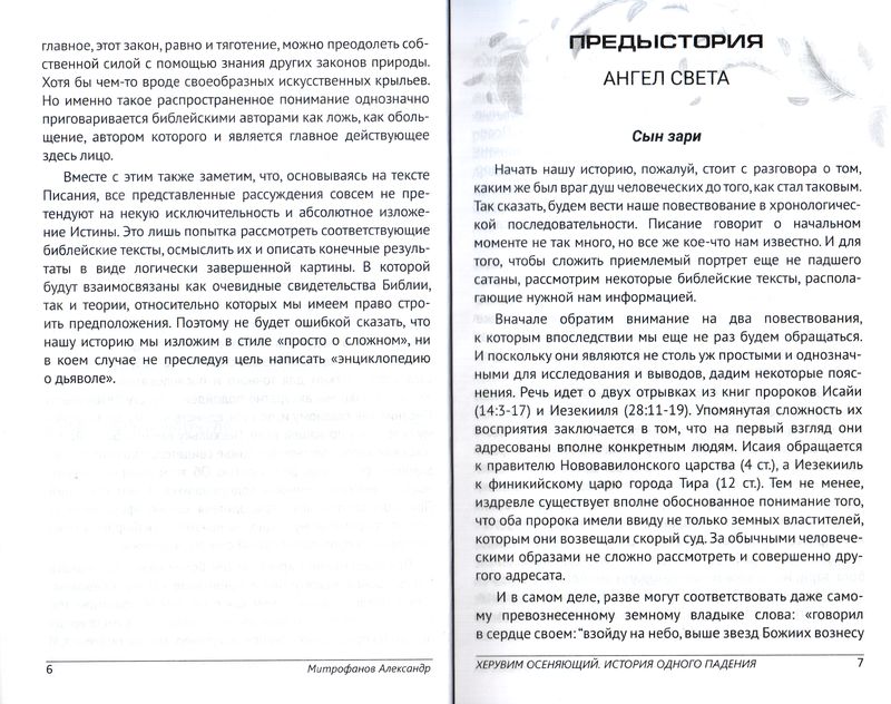 Херувим осеняющий Александр Митрофанов Перо