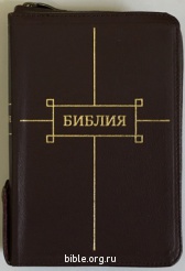 Библия каноническая м. ф. 047ZTIfib Вишнёвая