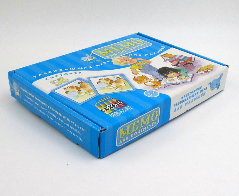 Настол. игра "Мемо для почемучек"  Виссон