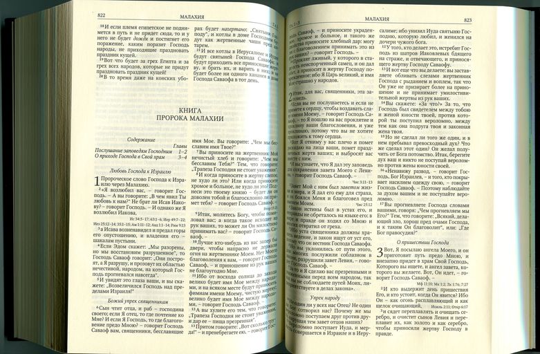 книга Библия каноническая малого формата 043