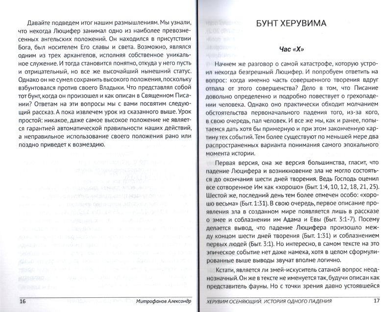 Херувим осеняющий Александр Митрофанов Перо