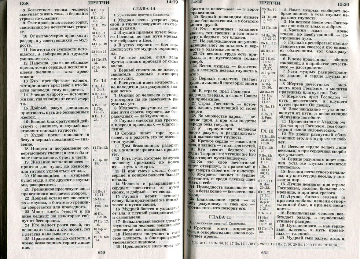 книга Библия каноническая среднего формата 061
