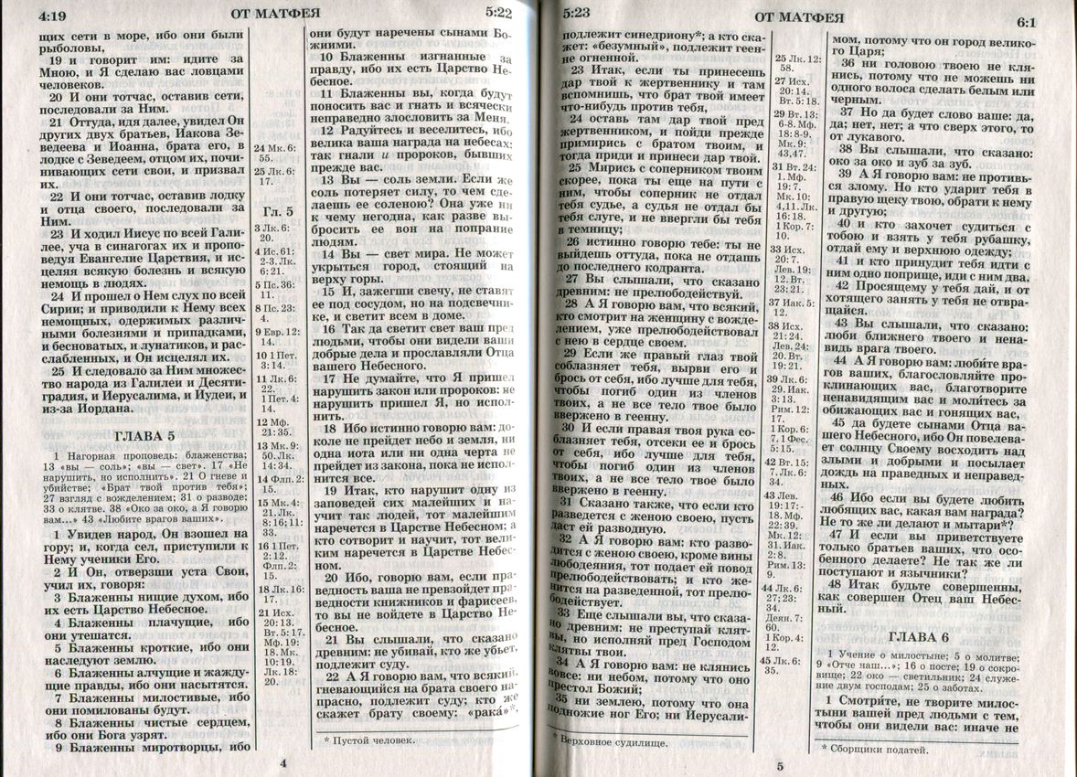 книга Библия каноническая среднего формата 061