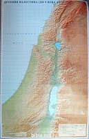 Карта "Древняя Палестина"