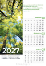 Календарь на 2027 г. 2-х листовой